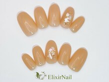 エリクサーネイル 西武新宿(Elixir Nail)/定額a シンプル／クーポン使用
