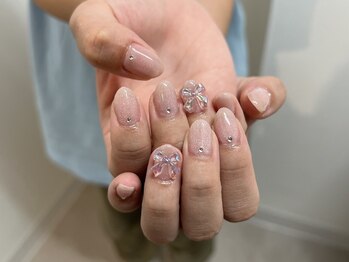 ローランリム(LORAN Lim)/マグネットネイルにパーツオン♪