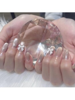 ララアンジュ(LaLa-Ange)/ワンホンマグネットネイル