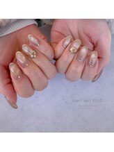 リアンスネイル ヴィヴィッド 岡山店(LianS nail ViViD)/ナチュラル＋パーツ