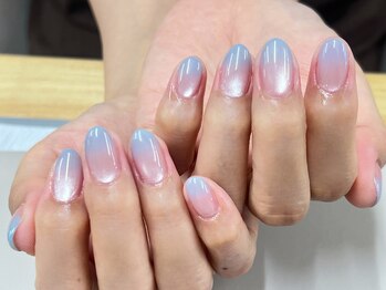 エムワイネイル(MY Nail)/マグネット&カラグラデーション