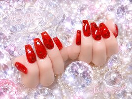 【Yuuka】魅惑の赤ネイル