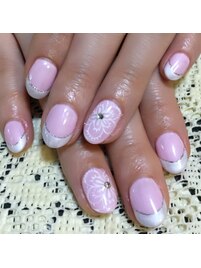 ハンドデザイン★春フレンチ