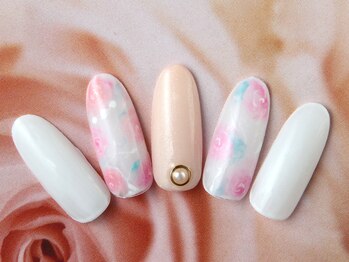 トータルビューティー パッション 茨木(Total Beauty Passion)/上品バラネイル