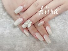 エリナネイルサロン池袋(Alina Nail Salon)/スカルプ長さだし10本