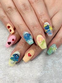 キャラクターネイル