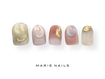 マリーネイルズ 近鉄あべのハルカス店(MARIE NAILS)/新規様8000円 ゴージャス 0331a