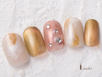 アイネイルズ 横浜WEST店(I-nails)/マグネットニュアンス　8480円
