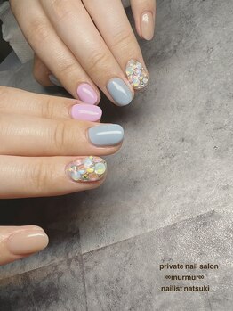 プライベート ネイルサロン マーマ(murmur)/ビジューネイル