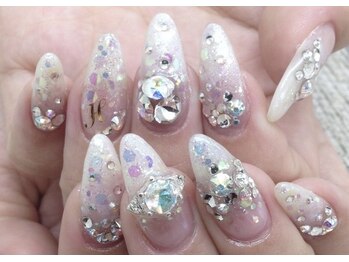 エムアイネイル(MI nail)/スカルプアートつけ放題￥12300
