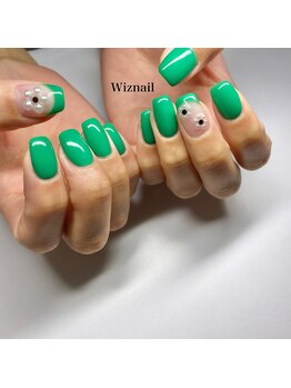 ウィズネイル(Wiznail)/緑ネイル