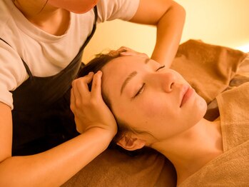 スパ モアニ(Spa Moani)の写真/【ホットストーンや炭酸ヘッドマッサージでもう一つ深い眠りの世界へ】眼精疲労/脳疲労/小顔/首肩こり解消