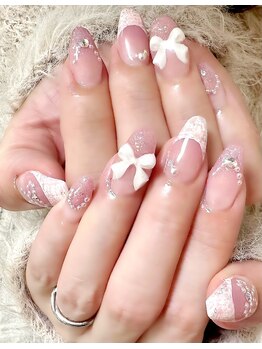 ネイルサロン K/ツイードネイル