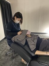 ヘッドミント 彦根店/施術風景1