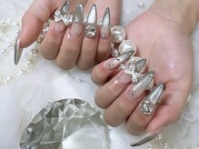 リンネイル 新大久保店(Rin Nail)/#待ち込みデザインOK　#付け放題