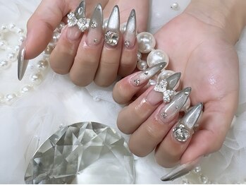 リンネイル 新大久保店(Rin Nail)/#待ち込みデザインOK　#付け放題