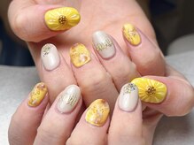 アルーラ 武蔵小杉(Alura)/ひまわりネイル