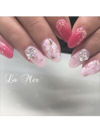 フラワーネイル