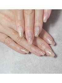 透明感ネイル