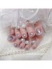 ☆《削らないパラジェル使用》☆フットマグネット/フラッシュネイル¥6500円☆