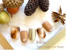 ネイルサロン フェリーチェ(felice)/【定額ネイル】¥7980