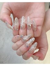 クリーム(Nail Atelier CREAM)/長さだし10本+持ち込みdesign☆