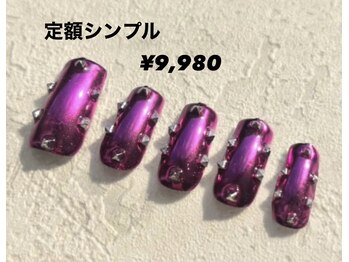 マルチューネイル 池袋(MARUCHU NAIL)/定額シンプルアート