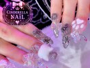 【チップ長さだしネイル】