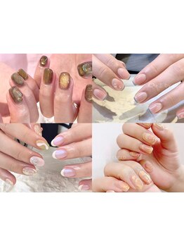 ショートネイルデザインが豊富