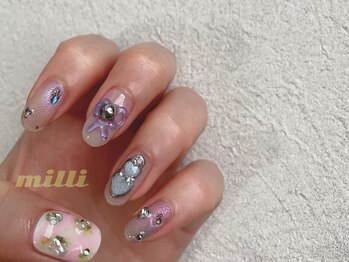 ミリネイルズ(milli nails)/Y2Kミックスアート