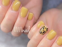 イチイチイチイチネイル(1111nail)/ヒョウ柄♪