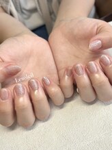 ル ソレイユ(Le soleil)/グリッターネイル byあやか