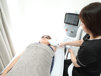 リーショ(Liscio)/施術風景　脇脱毛