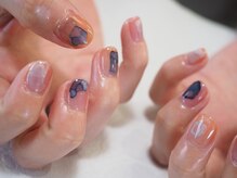 ネイルサロン ユーズ(USE.)/春ニュアンスインク