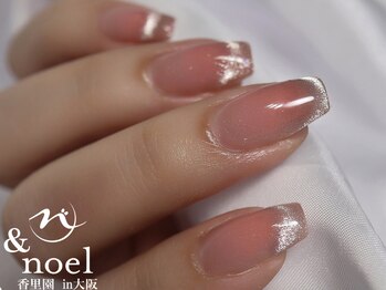 ノエル(Noel)/チークネイル×マグネットグラデ