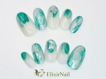 エリクサーネイル 西武新宿(Elixir Nail)/定額a シンプル／クーポン使用