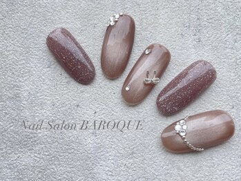 ネイルサロン バロック(Nail Salon BAROQUE)の写真/全員ＪＮＡ１級ネイリスト★丁寧なカウンセリングとデザインのご提案が自慢！理想のお手元に仕上げます☆