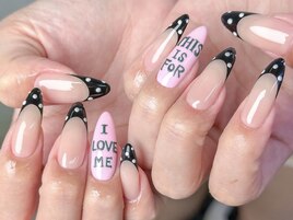 ドットフレンチネイル