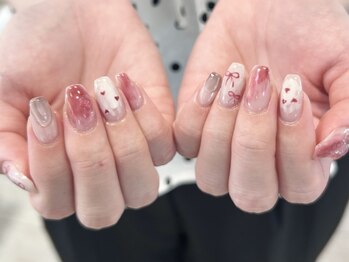 アルク バイ ネオリーブ 荻窪店(arc by neolive)の写真/【持ち込みOK!120分アートコース¥8000】繊細なタッチで描くハイクオリティーなアート☆パーツ類も豊富