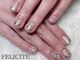 フェリシテ(FELICITE)の写真/職業柄や家事育児でロングはできない方にオススメ☆短いお爪でも最高のデザインとモチが叶うサロン＊
