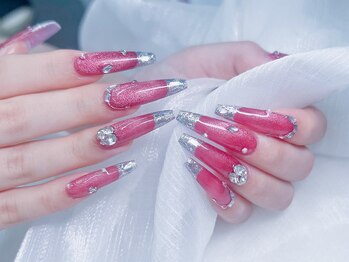 ルビーネイル 名古屋栄店(RUBY NAIL)/スカルプ 　長さだし　アート