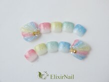 エリクサーネイル 西武新宿(Elixir Nail)/フットやり放題 / クーポン使用