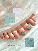 シエルナ(Cielna)/夏☆フットネイル