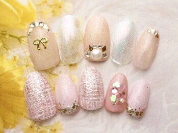 池袋ネイルサロン イイネイル(Ee-Nail)の写真/JNEC1級*持ちの良さ高評◎池袋徒歩1分★新規上￥7500下￥7500[ウォ-タ-ケア＆オフ込]甘皮ケア付☆他多数有り