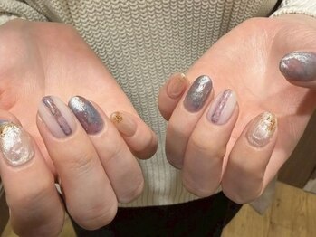 ディアブルー 藤沢店(diar blue)の写真/春デザインで楽しむニュアンスネイル＊指先から季節とトレンドを先取り♪次回予約特典あり/パラジェル導入
