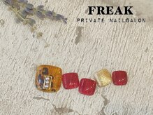 フリーク(FREAK)/レオパード×クリアカラー