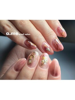 エイムネイル(a.me.nail.)/ニュアンスネイル♪