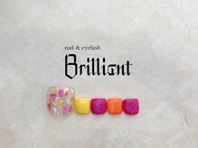 ネイルアンドまつげエクステのお店 ブリリアント 草加(Brilliant)/Foot 　定額11000円コース