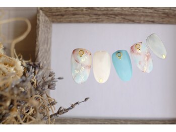 ネイルサロン ファストネイル プライムツリー赤池店(FASTNAIL)/夏ネイル　海　【11338】