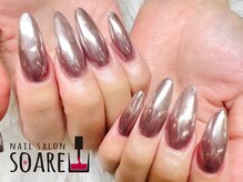 ネイルサロンソアレ(SOARE)/ミラーネイル
